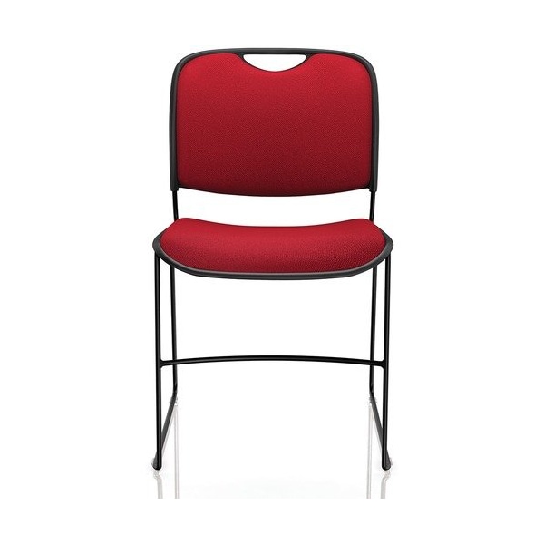 United Chair Co Chair, Armless, Fabric, 17-1/2inx22-1/2inx31in, NY/BK, UNCFE3FS04TP08 - main